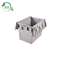 User-friendly HDPE plastic moving crate